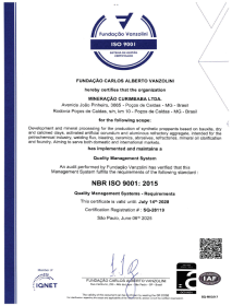 Certificação ISO 9001